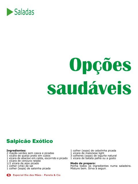 Revista Panelas & Cia online - Edição 02