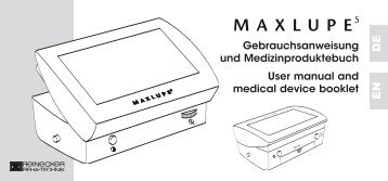 maxlupe v5.0 - Reinecker Reha-Technik