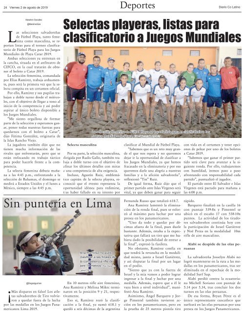 Edicion 02 de agosto 2019