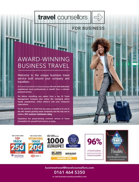 The Business Travel Magazine Aug/Sept 2019