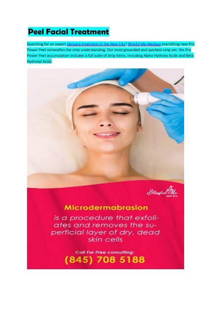 full facial treatment near me