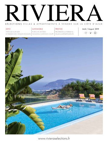 Riviera Sélections - Août 2019