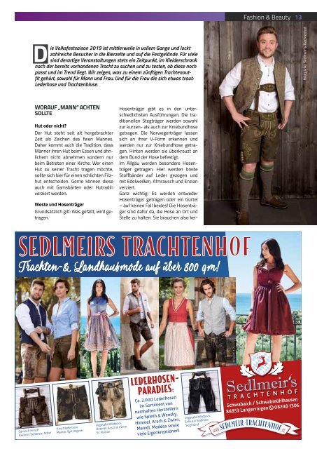 TRENDYone | Das Magazin - Augsburg - Mai 2019