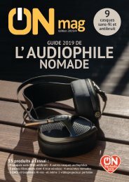 ON mag - Guide de l'audiophile nomade 2019