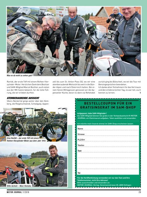 SAM MotorJournal Juli 2019