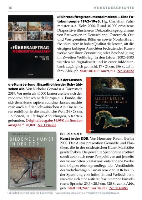 Frölich & Kaufmann 17. Versandkatalog 2019