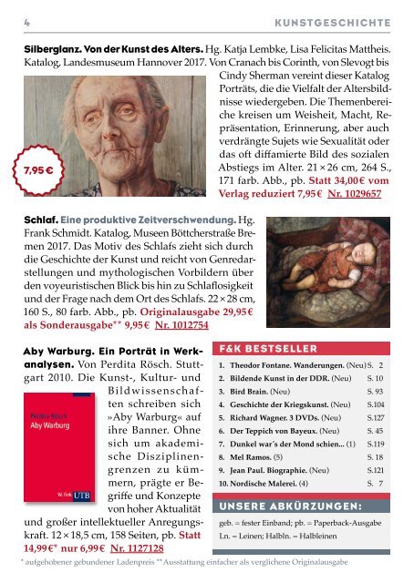 Frölich & Kaufmann 17. Versandkatalog 2019