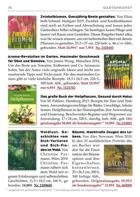 Frölich & Kaufmann 17. Versandkatalog 2019