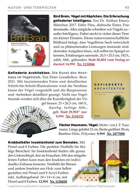 Frölich & Kaufmann 17. Versandkatalog 2019