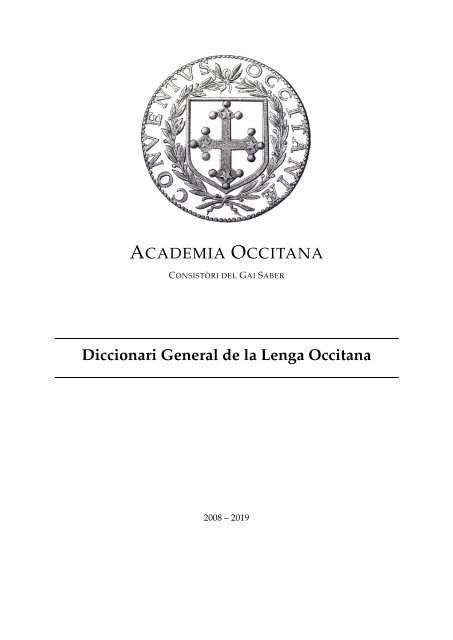 Diccionari General de la Lenga Occitana