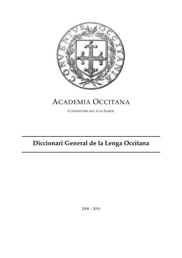 Diccionari General de la Lenga Occitana