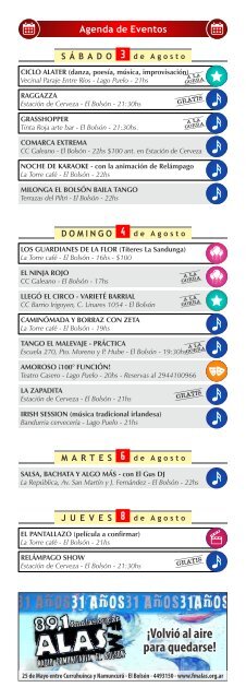 Agenda QUé HAY 235