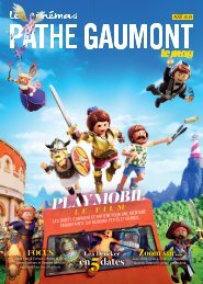 Les Cinémas Pathé Gaumont - Le mag - Août 2019