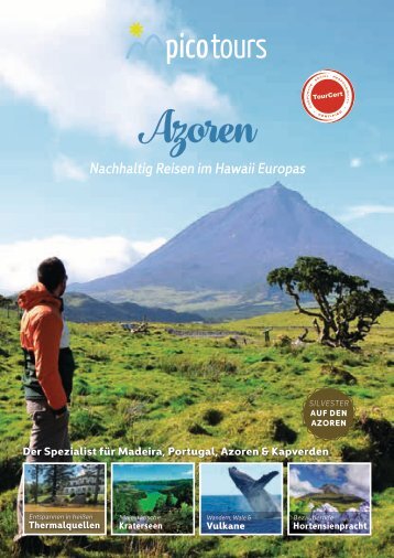 Azoren Reisen 2019/20 - Naturparadies auf  9 Inseln