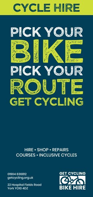 Get Cycling Bike Hire