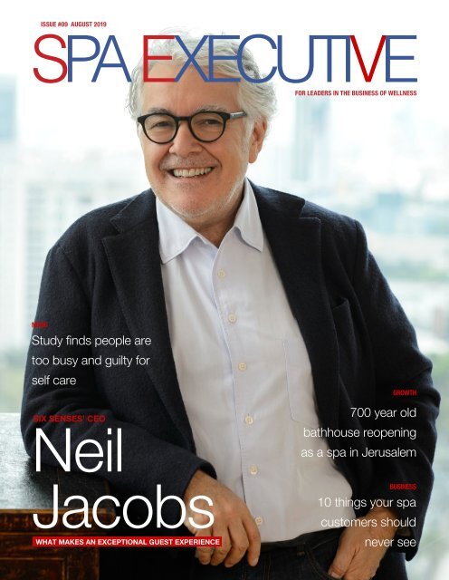 Spa Executive | Issue 9 | August 2019