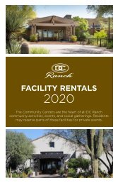 Facility Rental Brochure 2020