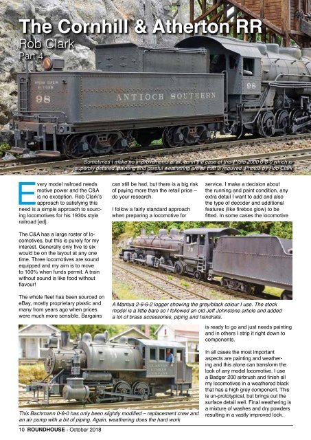 NMRA RH October 2018