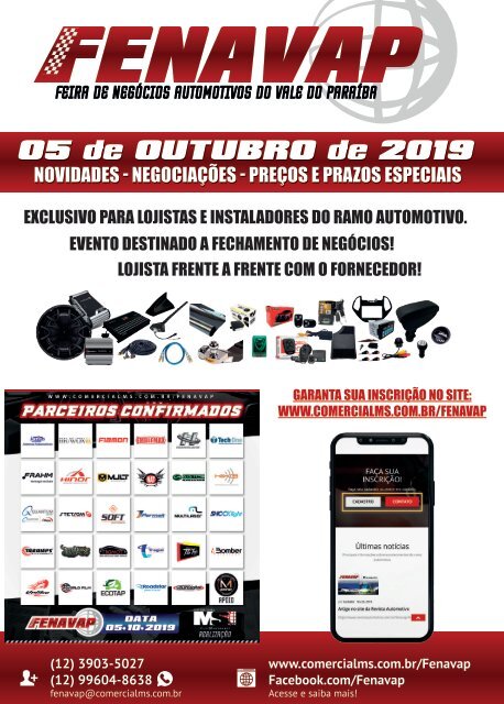 REVISTA AUTOMOTIVO - EDIÇÃO 143 - AGOSTO DE 2019