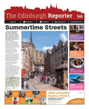 The Edinburgh Reporter August 2019 