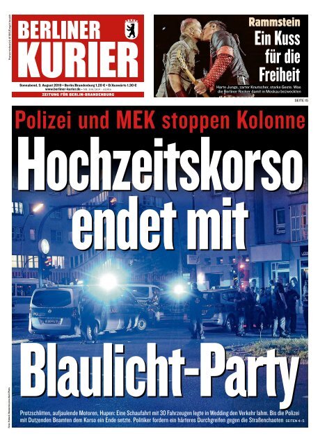 Berliner Kurier 03.08.2019