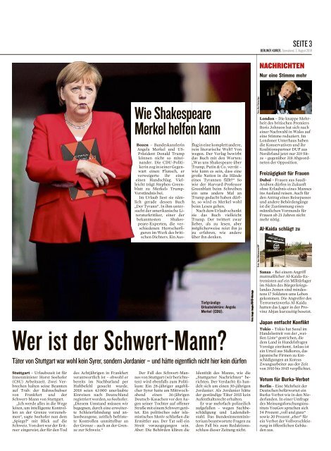 Berliner Kurier 03.08.2019