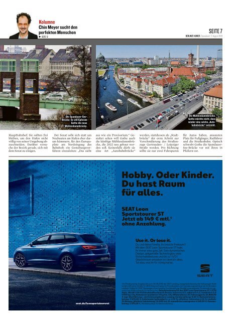 Berliner Kurier 03.08.2019