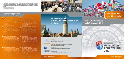 Rückblick - Leitmesse und Weltkongress 2012 - Confairmed ...