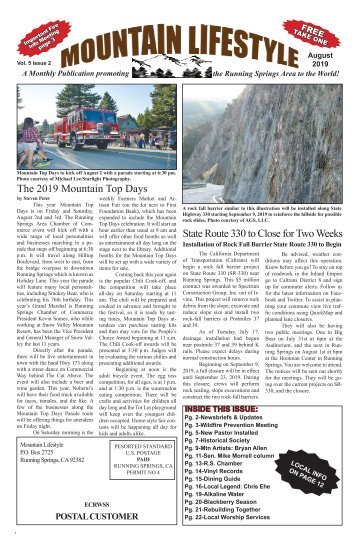 Mountain Lifestyle-Aug2019-Running Springs edition