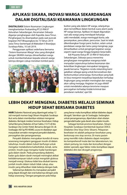 Majalah SCG Edisi Agustus 2019