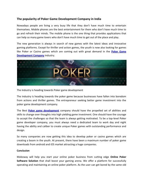 Poker Poker