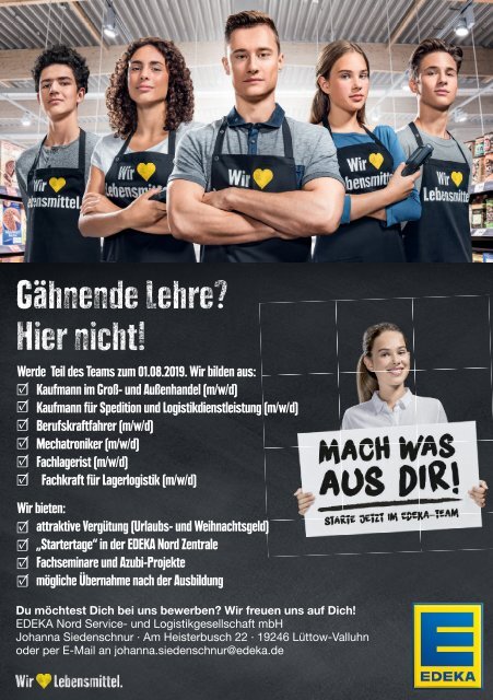 Studium & Ausbildung Frühjahr / Sommer  2019/20