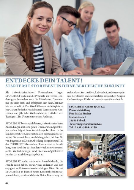 Studium & Ausbildung Frühjahr / Sommer  2019/20