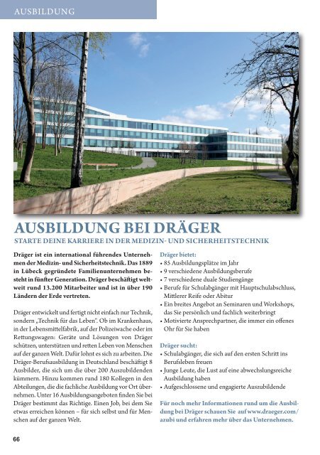 Studium & Ausbildung Frühjahr / Sommer  2019/20