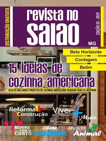 Revista No salão MG - Edição 01 