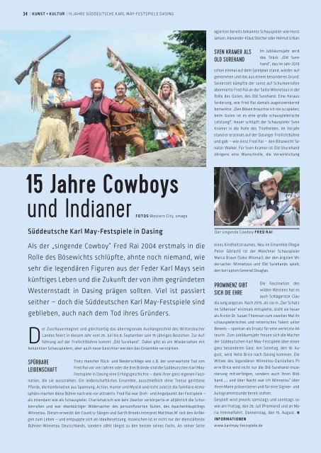 SchlossMagazin August 2019 Bayerisch-Schwaben und Fünfseenland2