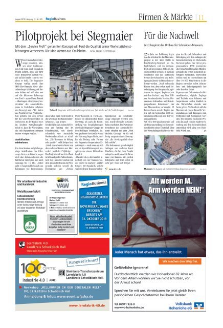 RegioBusiness 08.2019