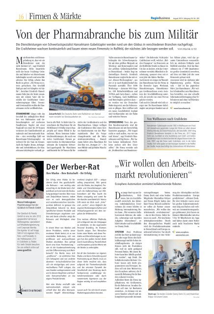 RegioBusiness 08.2019