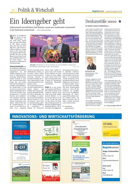 RegioBusiness 08.2019