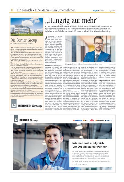 RegioBusiness 08.2019