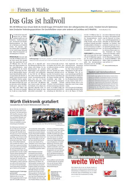 RegioBusiness 08.2019