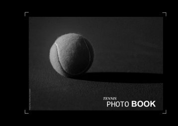 Tennis Photo Book