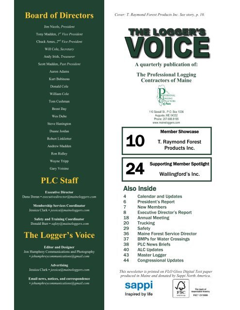 PLC Logger's Voice - Summer 2019