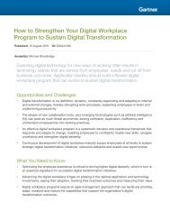 How to Strengthen Your Digital Workplace Program to Sustain Digital Transformation