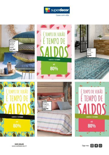 Saldos de Verão Superdecor