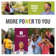 2018 Clarifi Annual Report 