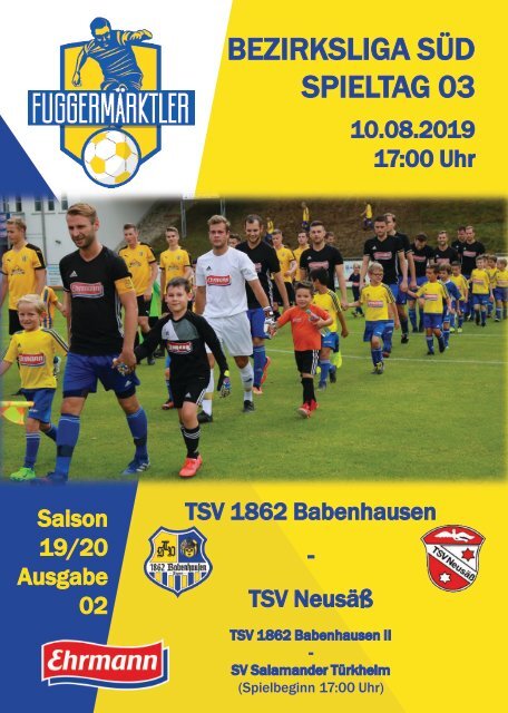 20190727 Fuggermärktler TSV 1862 Babenhausen – TSV Neusäß