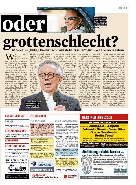 Berliner Kurier 05.08.2019