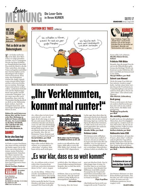 Berliner Kurier 05.08.2019