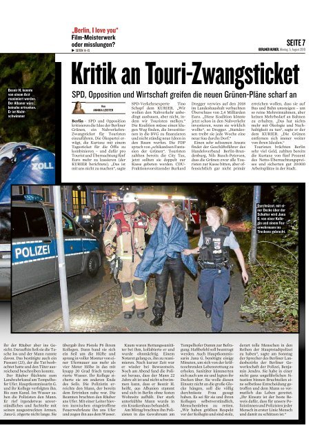 Berliner Kurier 05.08.2019